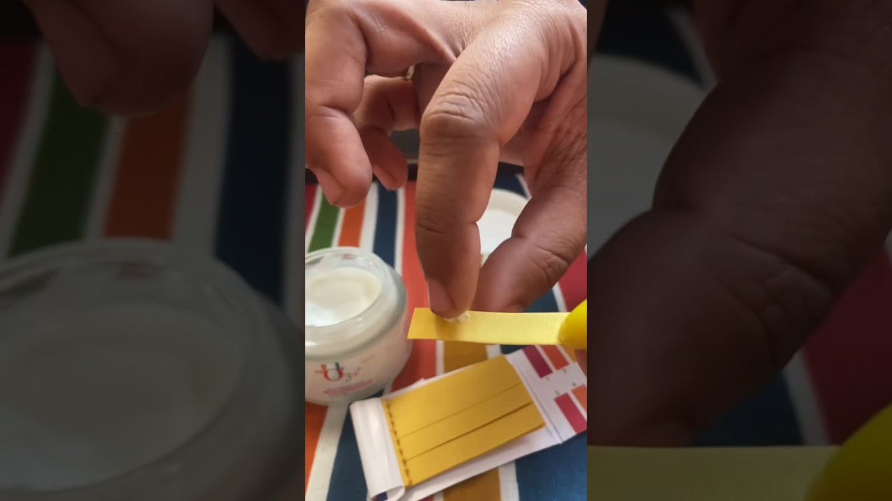 O3+ Night Cream - ph test / good or bad #phtest #skincare #ytshorts #shorts #youtubeshorts #beauty