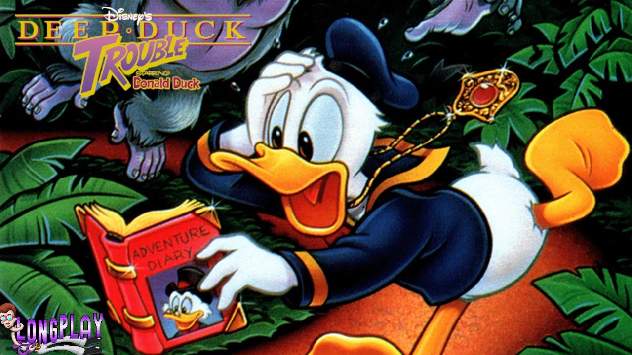 (MS) Deep Duck Trouble Starring Donald Duck (1994) | Longplay