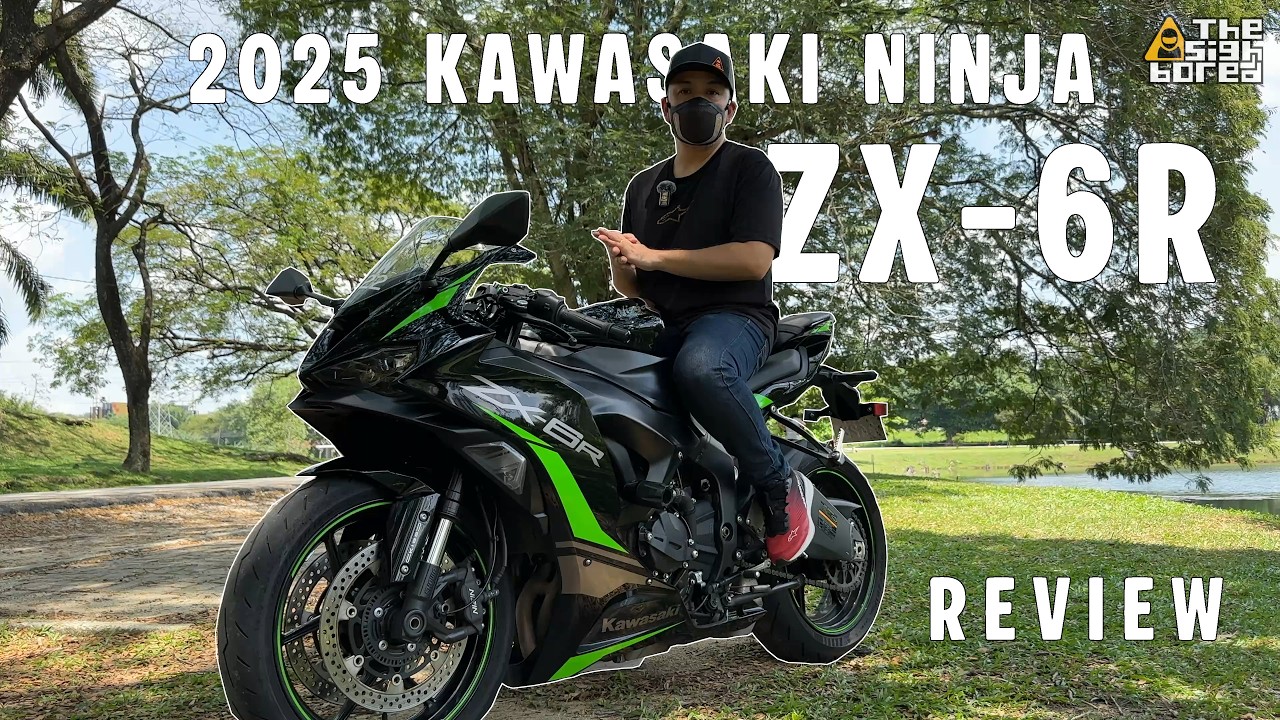 Кавасаки Ниндзя ZX-6R 2025 года | Обзор мотоцикла | #bikereview