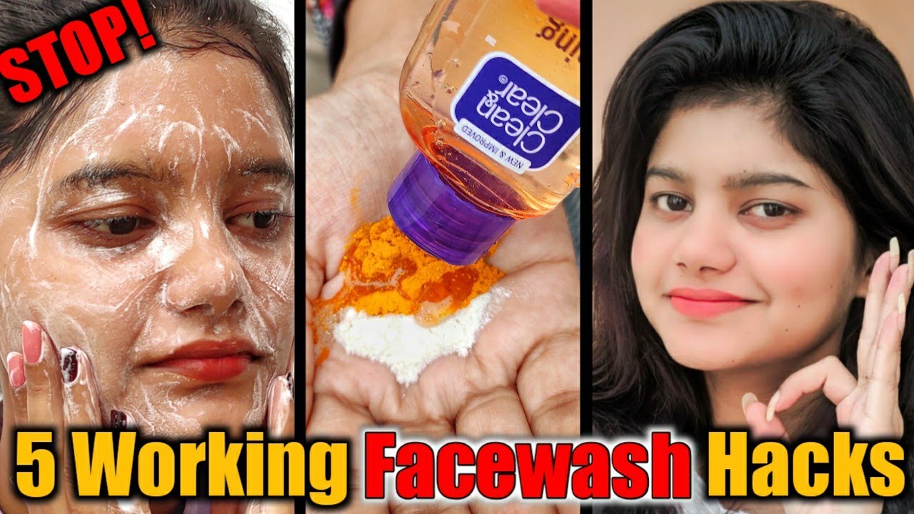 How to Use Facewash for Clean Glowing & Oil free Face | FaceWash Use Karne ka Sahi Tarika |