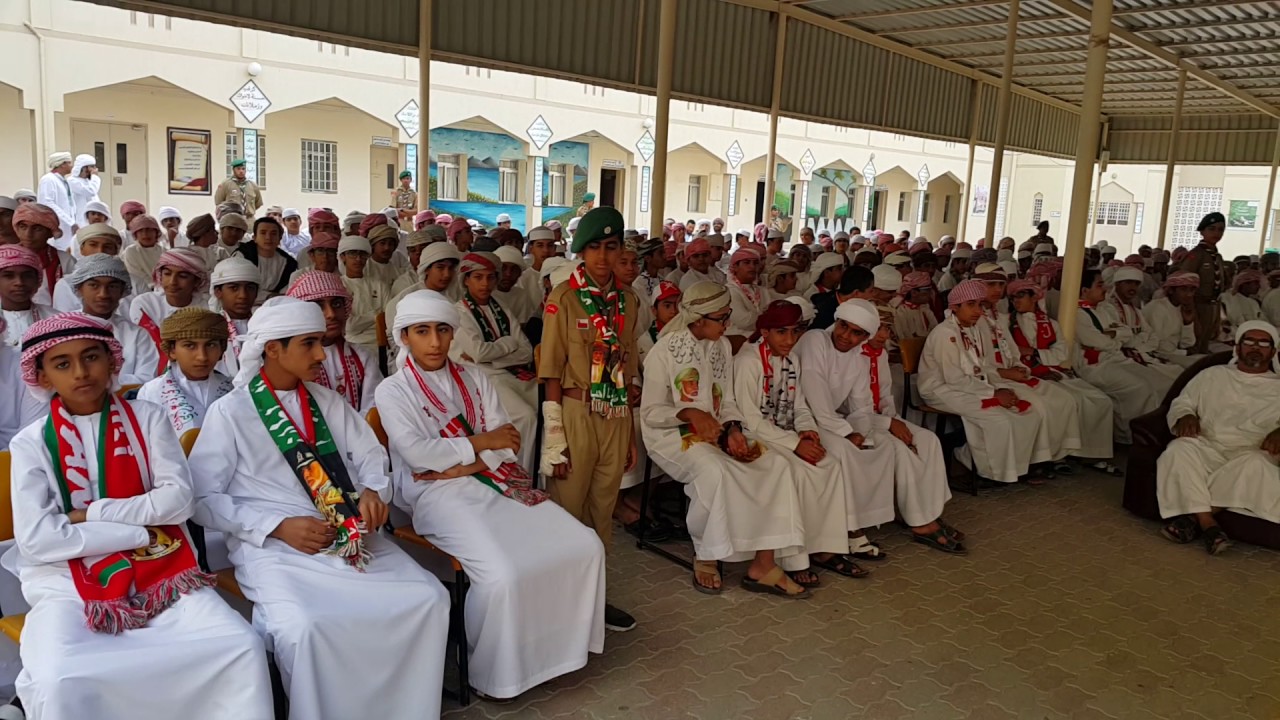 احتفالات مدرسة الفاروق بالعيد الوطني 46المجيد