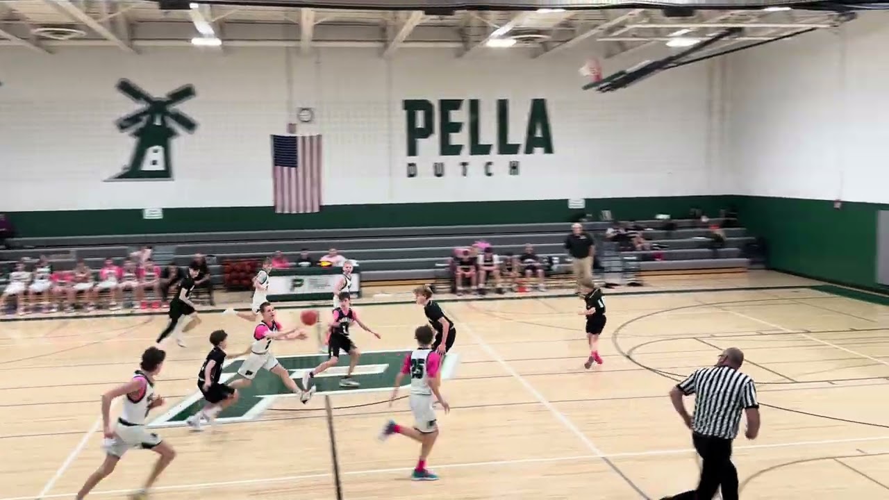 8th Grade Basketball - Norwalk WarriorsB vs Pella DutchB