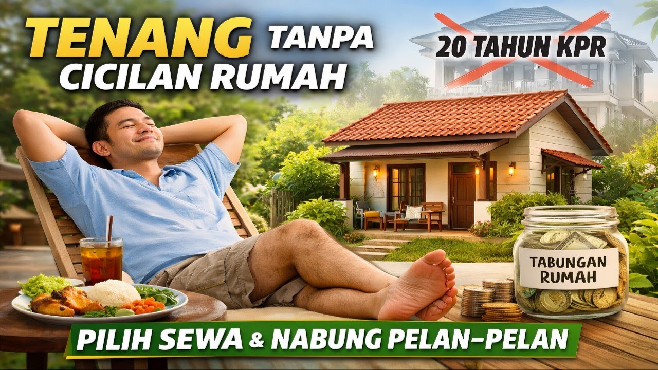 Sewa Rumah vs Kredit 20 Tahun - Pusing Cicilan