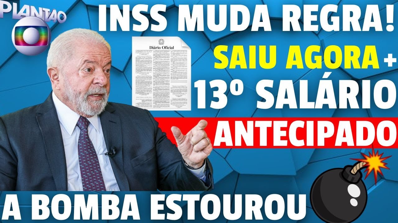 REVIRAVOLTA ANTECIPAÇÃO 13 SALÁRIO 1ª PARCELA + COMUNICADO DO INSS URGENTE APOSENTADOS E PENSIONISTA