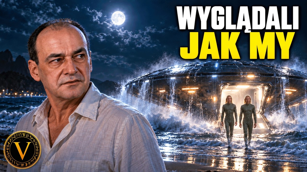 UFO wynurzyło się z oceanu. Wszedłem na pokład