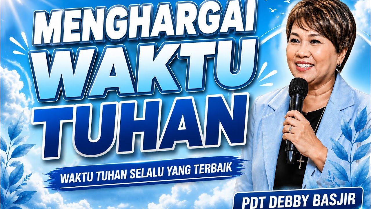 AJAR KAMI UNTUK MENGHARGAI WAKTU TUHAN/PDT DEBBY BASJIR 