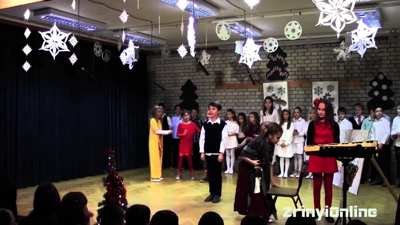 ZrínyiOnline • Alsós karácsonyi műsor 2014 | 1.rész | 3.a