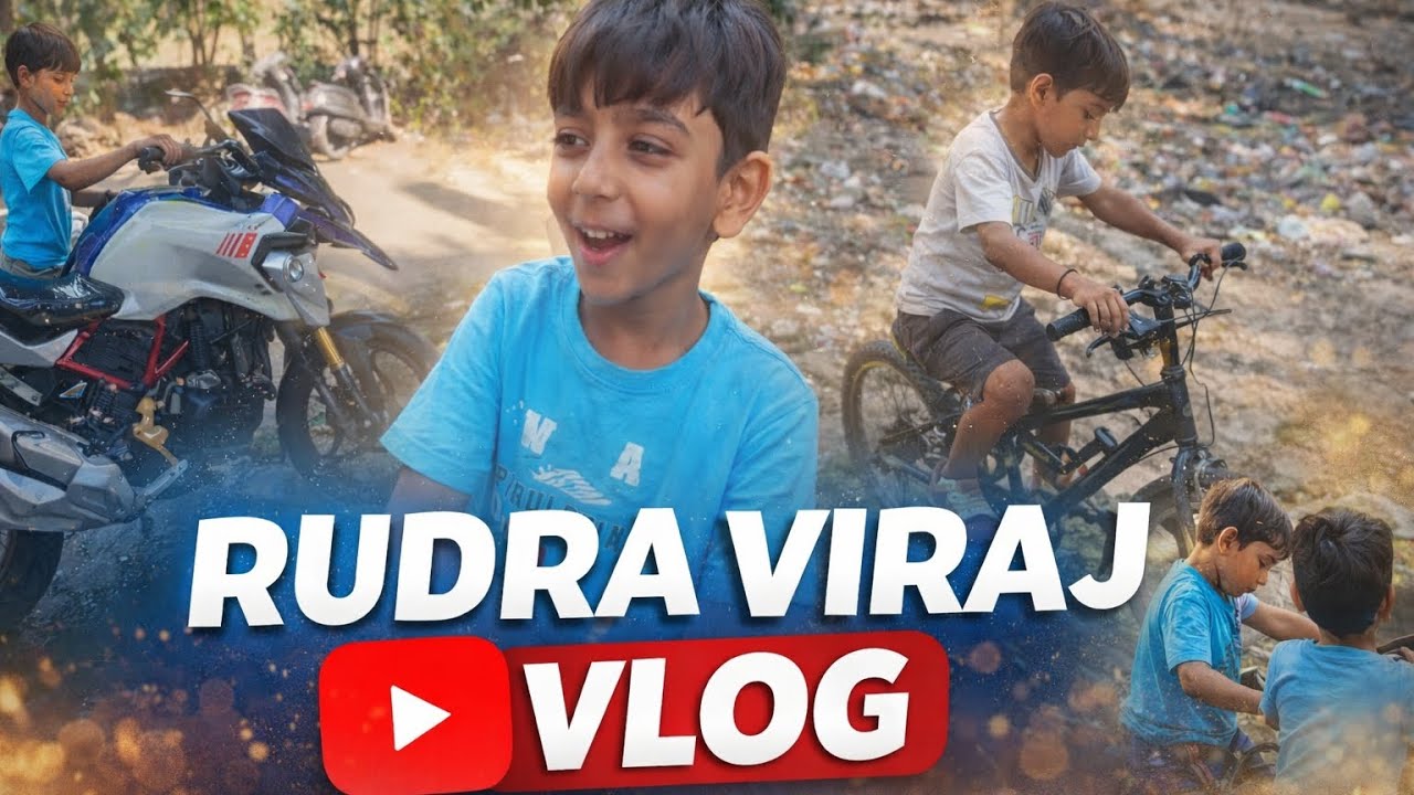 RUDRA VIRAJ VLOG | BMW Bike Wash Adventure & Fun Outdoor Day 🚲🏍️🔥