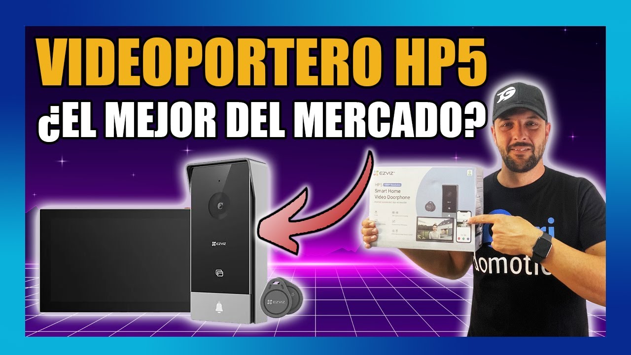 🥇 VIDEOPORTERO WiFi EZVIZ HP5, El MEJOR para CASA - NUEVO en 2024