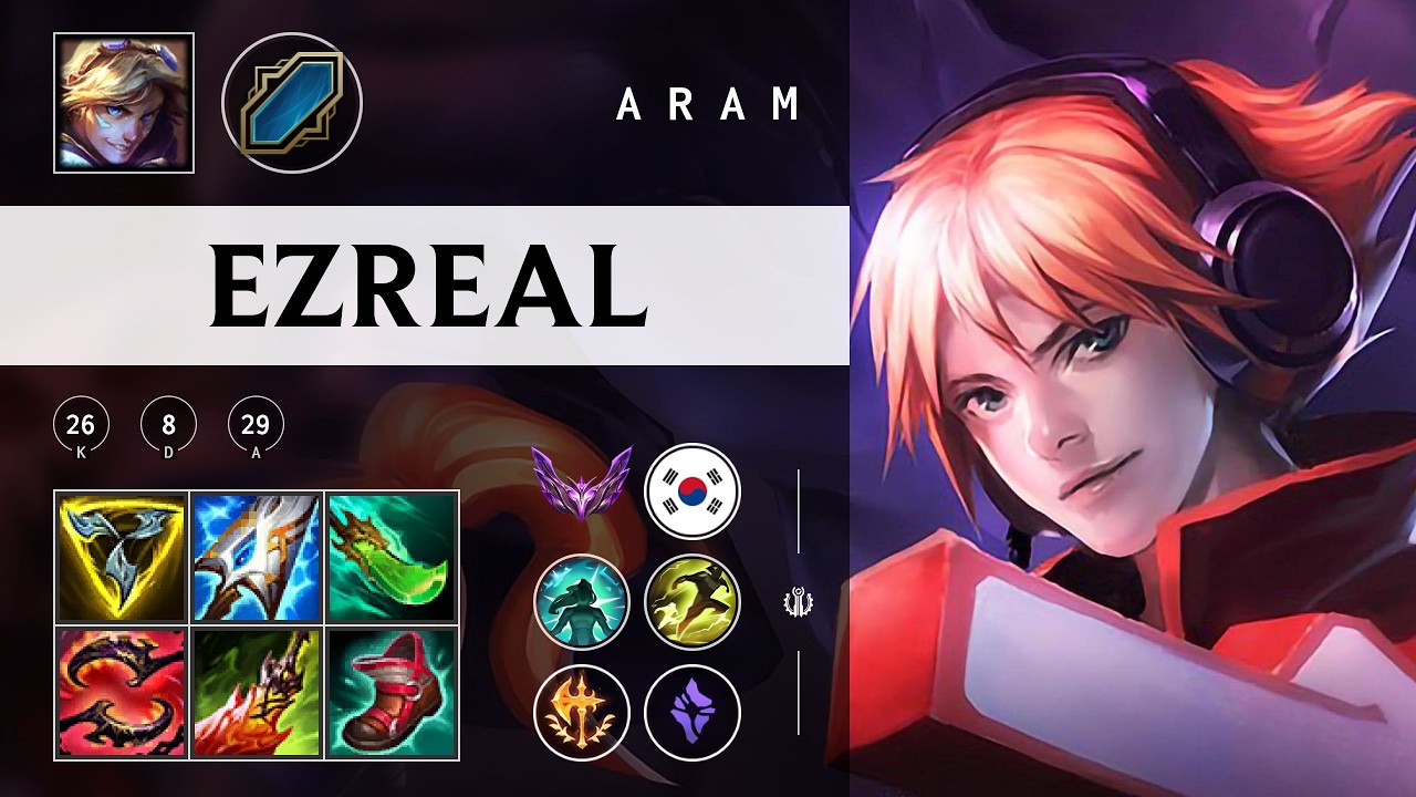 Ezreal ARAM - KR Master Patch 26.04