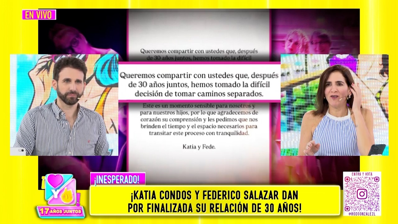Amor y Fuego - MAR 12 - 2/4 - KATIA Y FEDERICO DAN POR FINALIZADA SU RELACIÓN DE 30 AÑOS | Willax