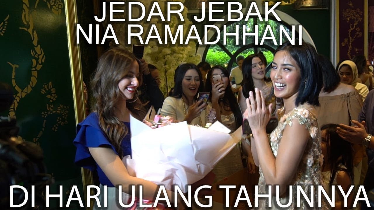 JEDAR bikin surprise di ultah Nia bareng Girlsquad, sahabat dan keluarga