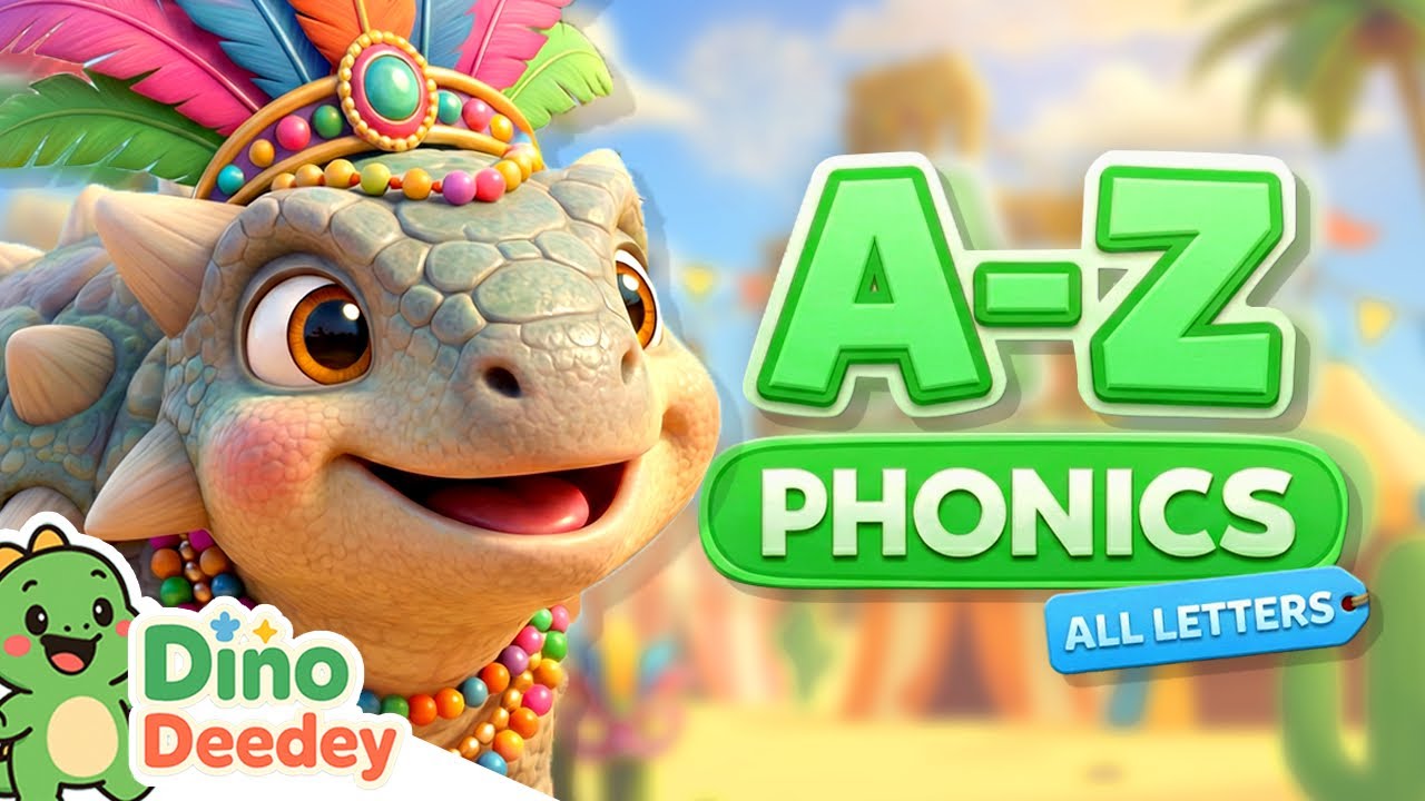 ABC Phonics A–Z for Kids | Learn Letter Sounds with Dinosaurs 🦖