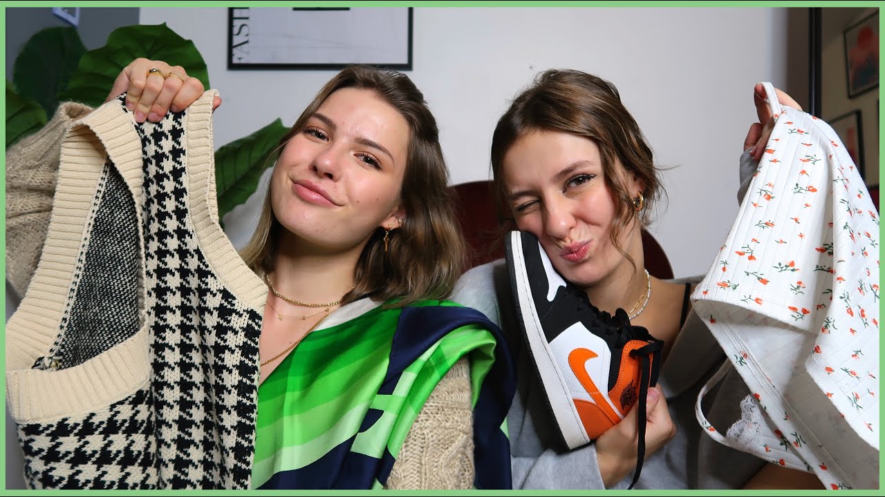 Nos trouvailles Vinted avec ma soeur - HAUL