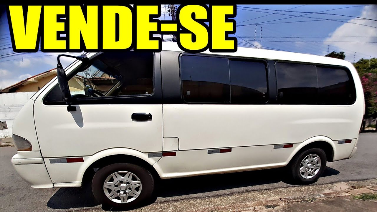 VENDE-SE - KIA BESTA GS 2.7 - 12P ANO 1999