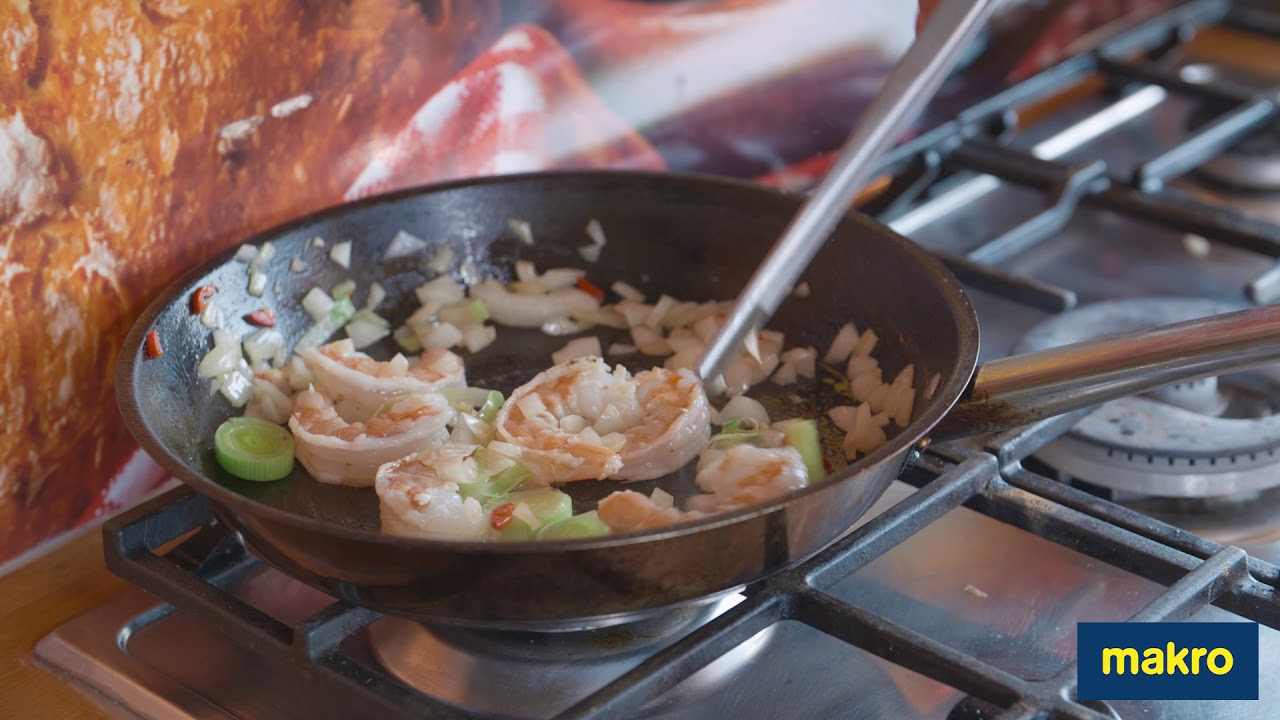 Street food: gebakken gamba's