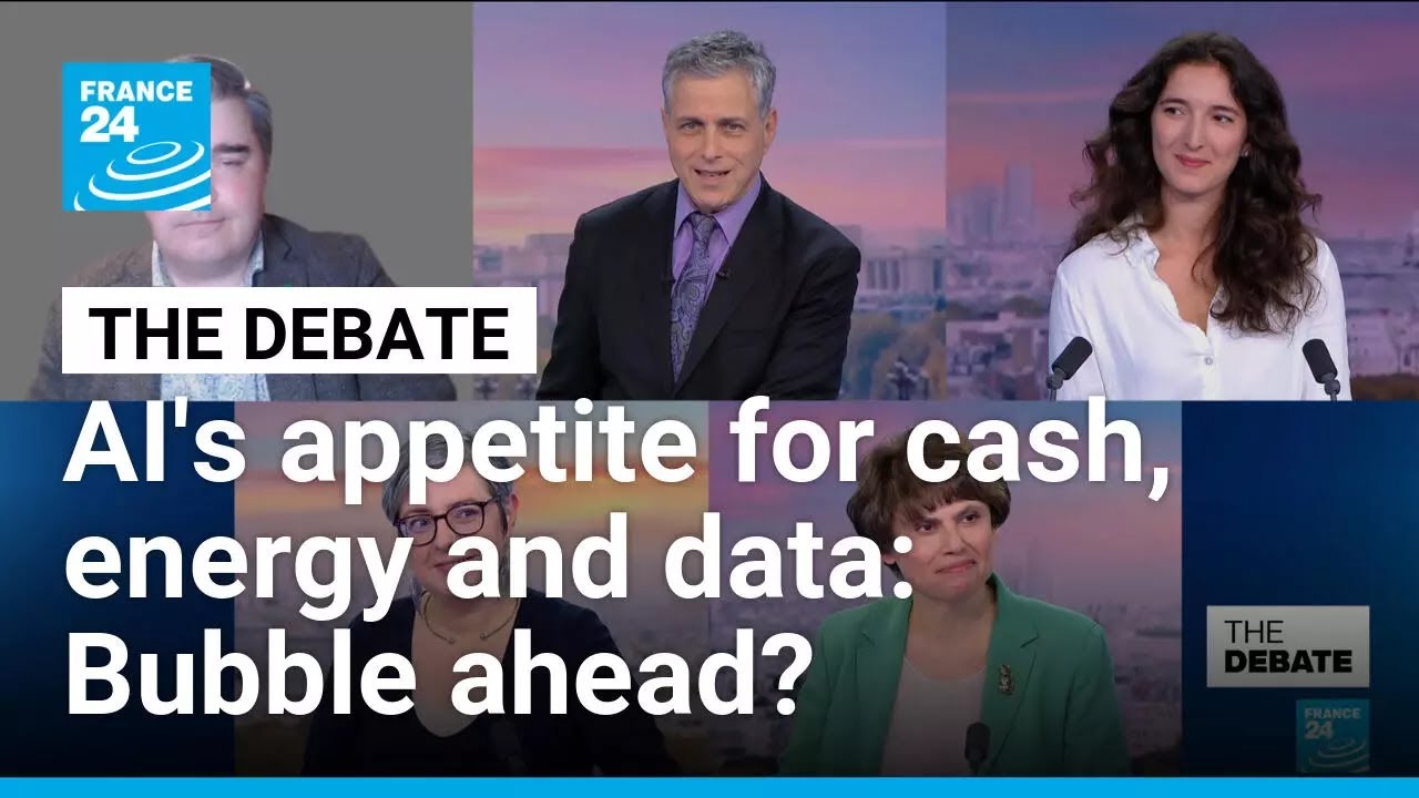 AI's insatiable appetite for cash, energy and data: Bubble ahead? • FRANCE 24 English
