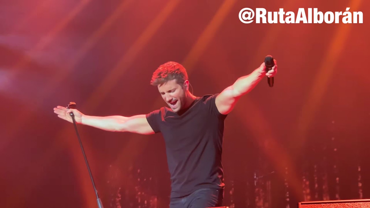 Pablo Alborán agradecimiento y ‘Tanto’ Madrid 22.05.19