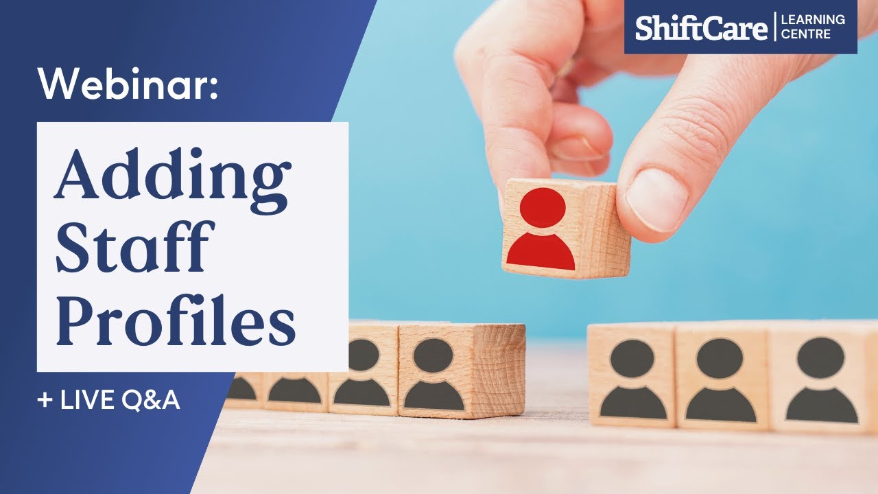 Adding Staff Profiles in ShiftCare