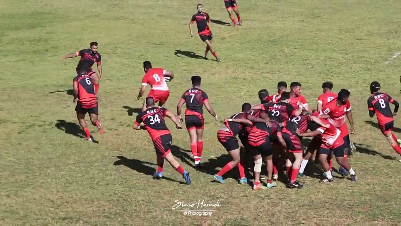 Championnat Rugby Maroc - RUC vs ARMR ( Marrakech ) - FRMR