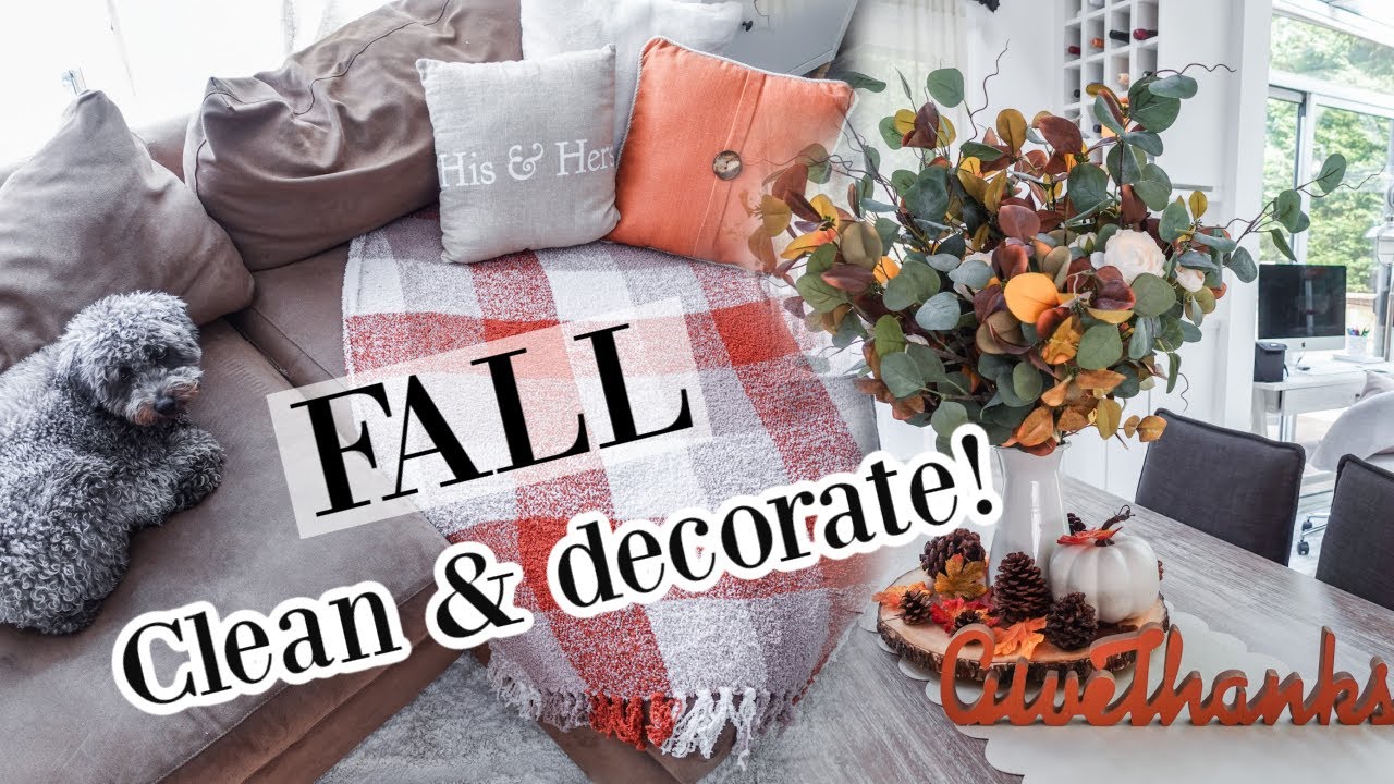 FALL Clean & Decorate With Me! 2020