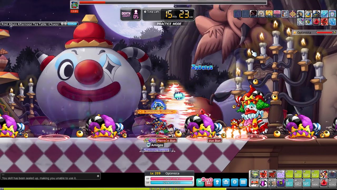 Maplestory N - Shadower 6.9k - Chaos Pierre Solo