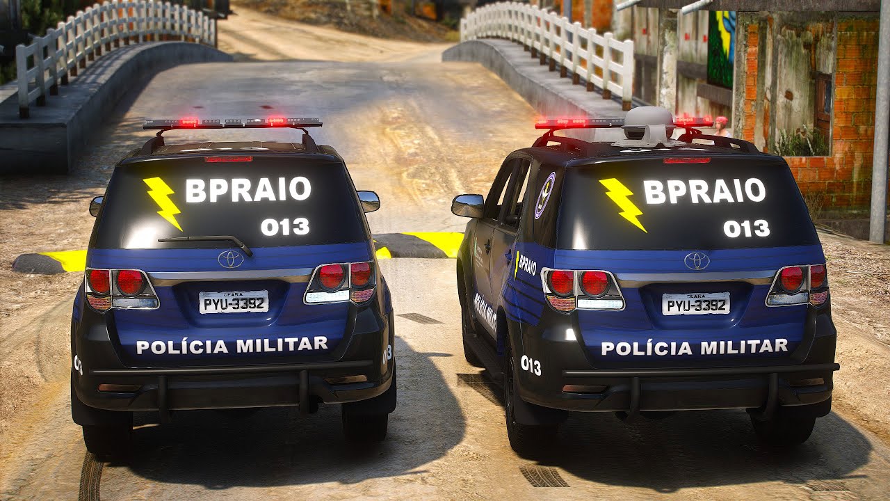 TENTOU FUGIR DO BP RAIO E FOI PARAR NA CADEIA PMCE | GTA 5 POLICIAL