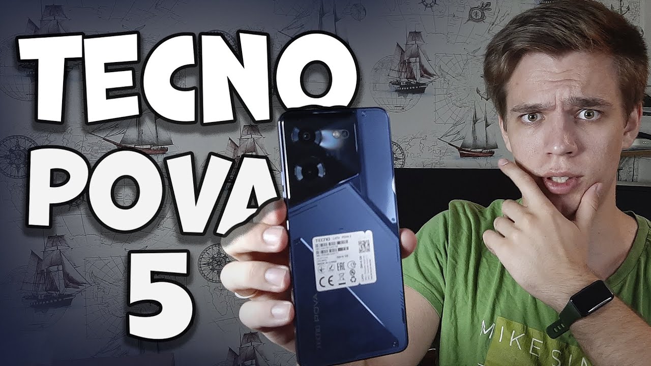 НОВИНКА ИГРОВОЙ TECNO POVA 5 ЧЕСТНЫЙ ОБЗОР