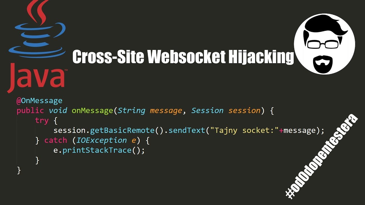 Kradzież websocketu. Cross-Site Websocket Hijacking