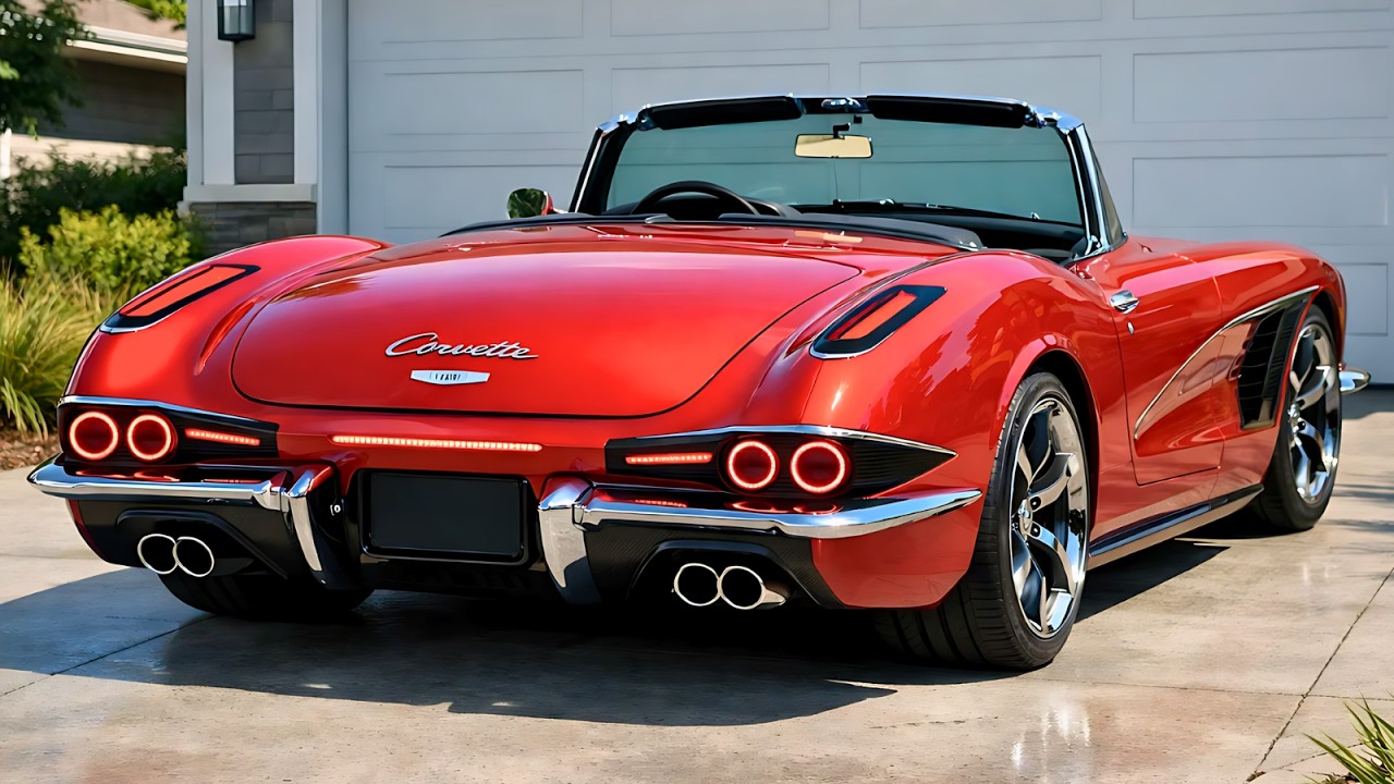 Corvette C1 возвращается в 2026 году… И выглядит он просто невероятно!