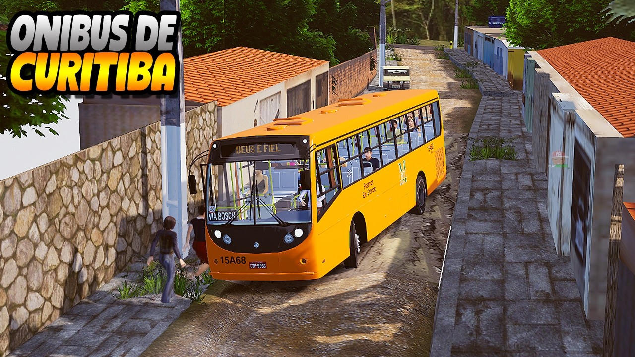 ONIBUS DE CURITIBA COM APARENCIA DIFERENCIADA! PROTON BUS SIMULATOR - G920