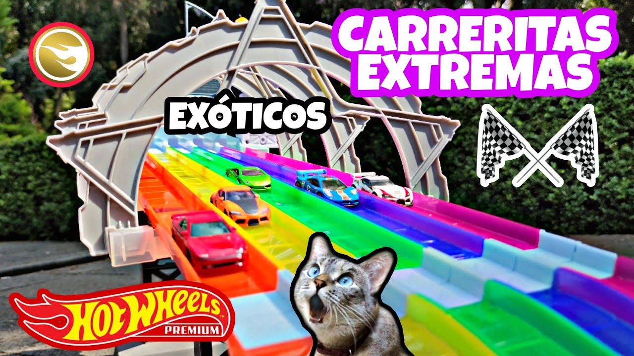 HOT WHEELS PREMIUM PUESTOS A PRUEBA EN LAS MEJORES CARRERAS CALLEJERAS | PEQUEÑO COLECCIONISTA