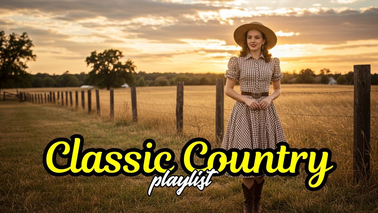 Timeless Classic Country Hits Iconic Romantic Ballads Playlist for Fans of Vintage Country Music
