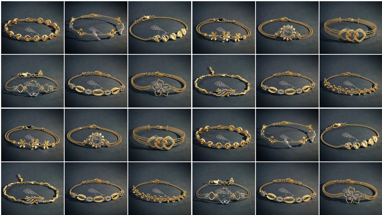 #2025 Latest 22k Gold Bracelet Designs for Women||Daily use gold bracelet designs ||Bracelet Design