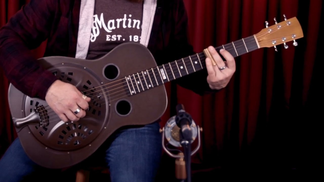 National Scheerhorn S-1 'Weathered Steel' Resonator Guitar
