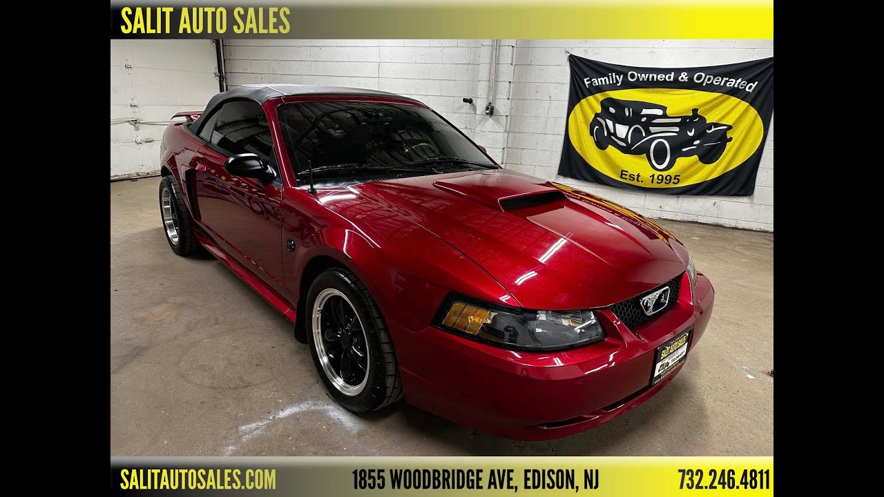 Low Mileage 2004 Ford Mustang GT convertible
