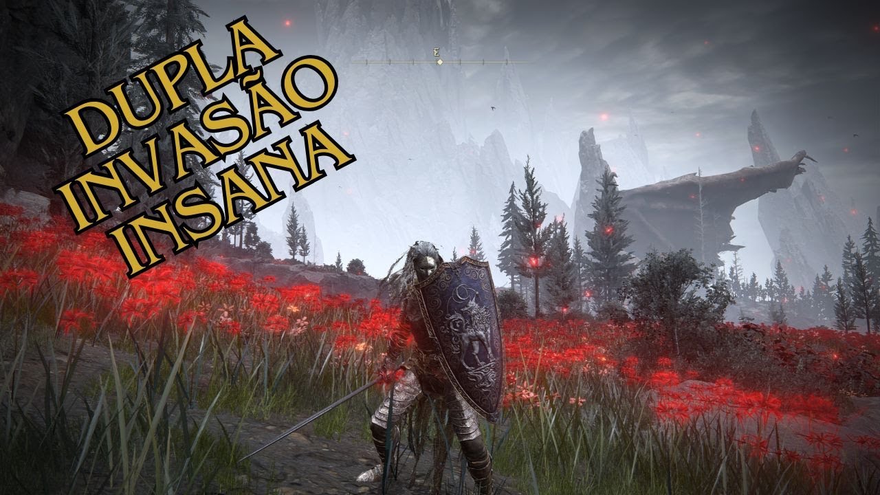 Dupla Invas&atilde;o Insana! Enfrentando o mesmo trio Duas vezes - Elden ring PvP