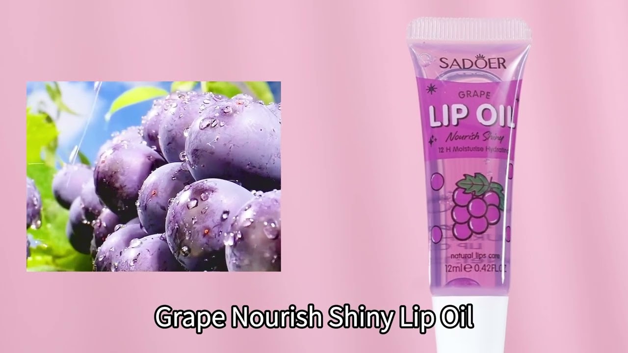 Introducing SADOER Nourish Shiny Lip Oil Set &ndash; your perfect lip care companion!