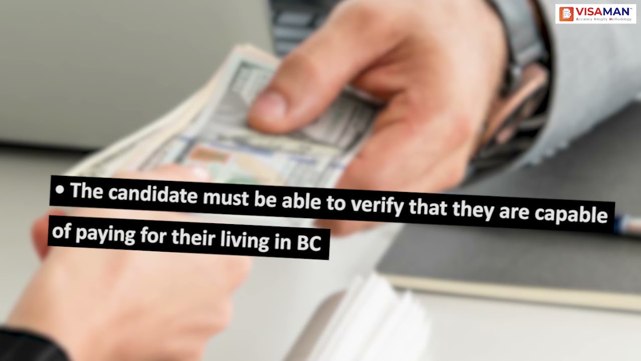 BC PNP Skilled Worker Program - VISAMAN