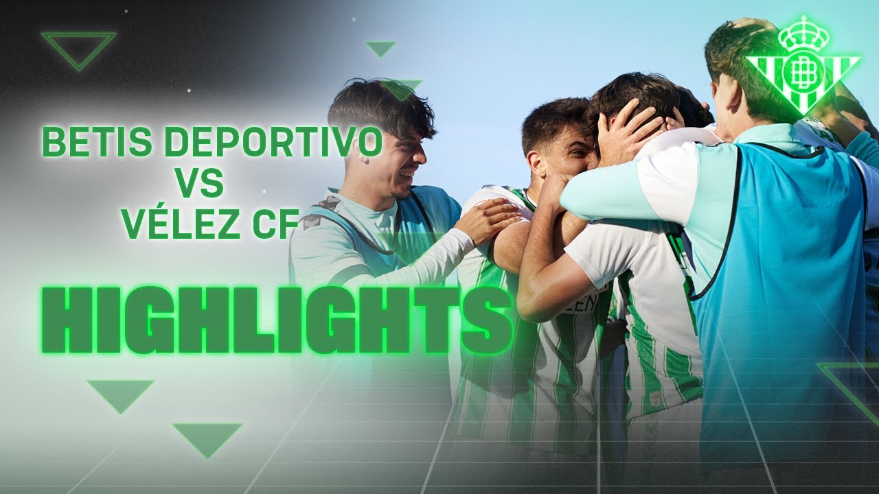 Resumen del partido Betis Deportivo - Vélez CF (2-0) | CANTERA