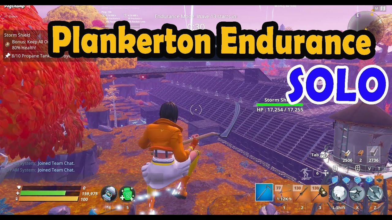 plankerton Endurance (SOLO)