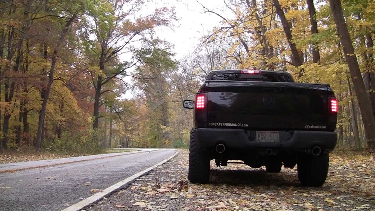 CORSA Performance 2009-2023c Classic RAM 1500 Cat-Back Exhaust System SPORT Sound Level