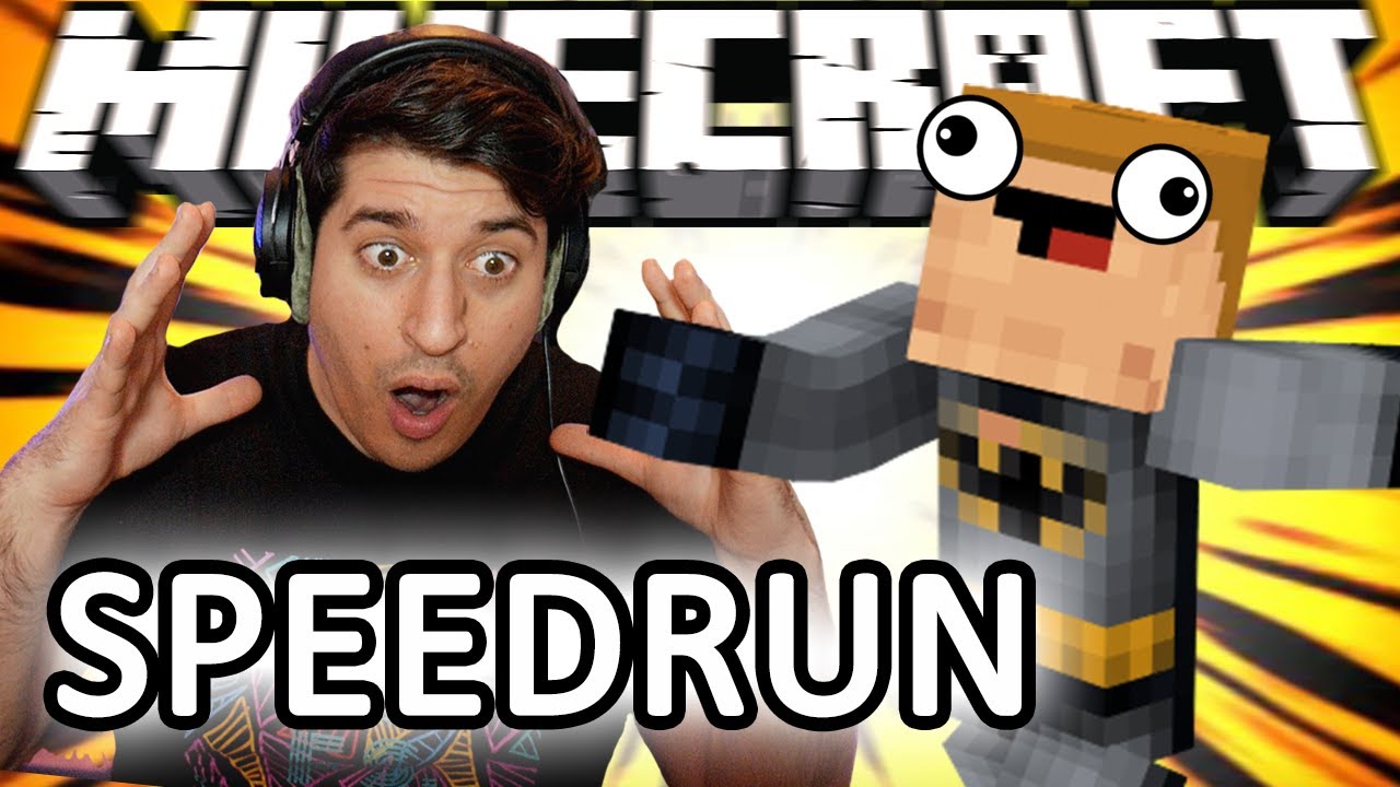 SRU&Scaron;IO SAM SVOJ MINECRAFT SPEEDRUN REKORD!!!