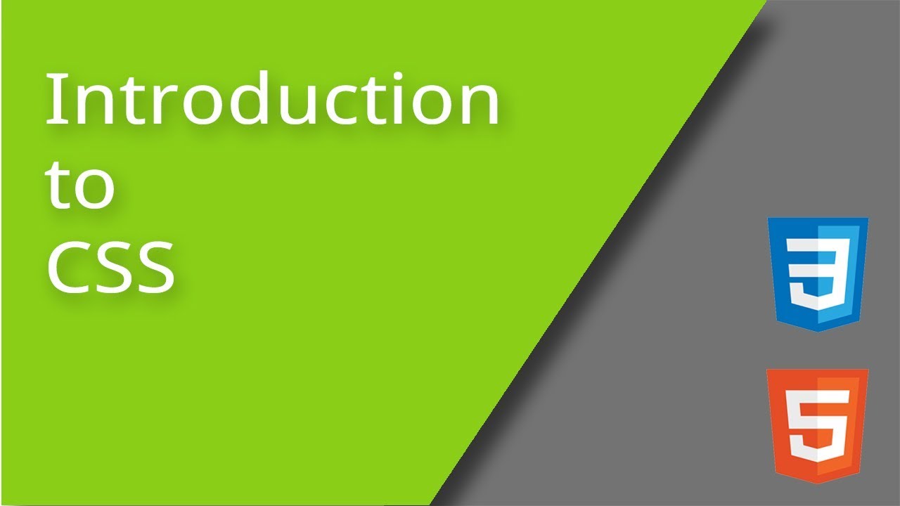 Introduction to CSS