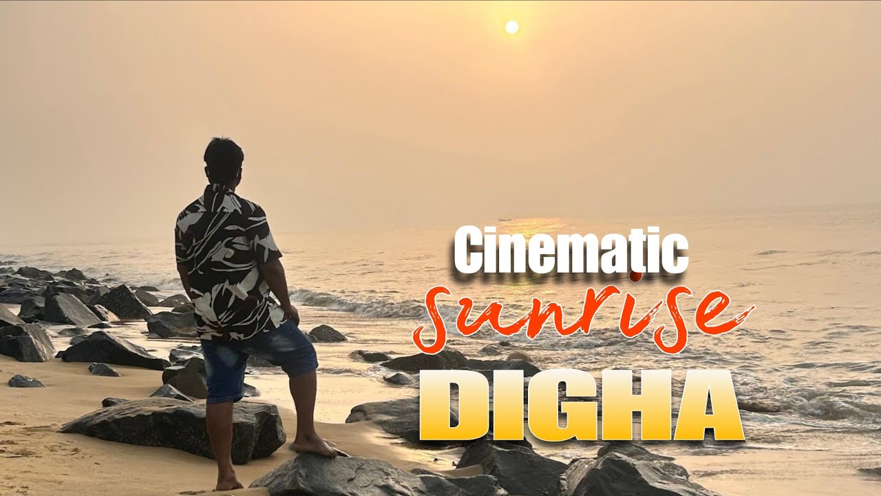 Beautiful Cinematic Surise At Digha Beach..last day of trip and lots of Masti..