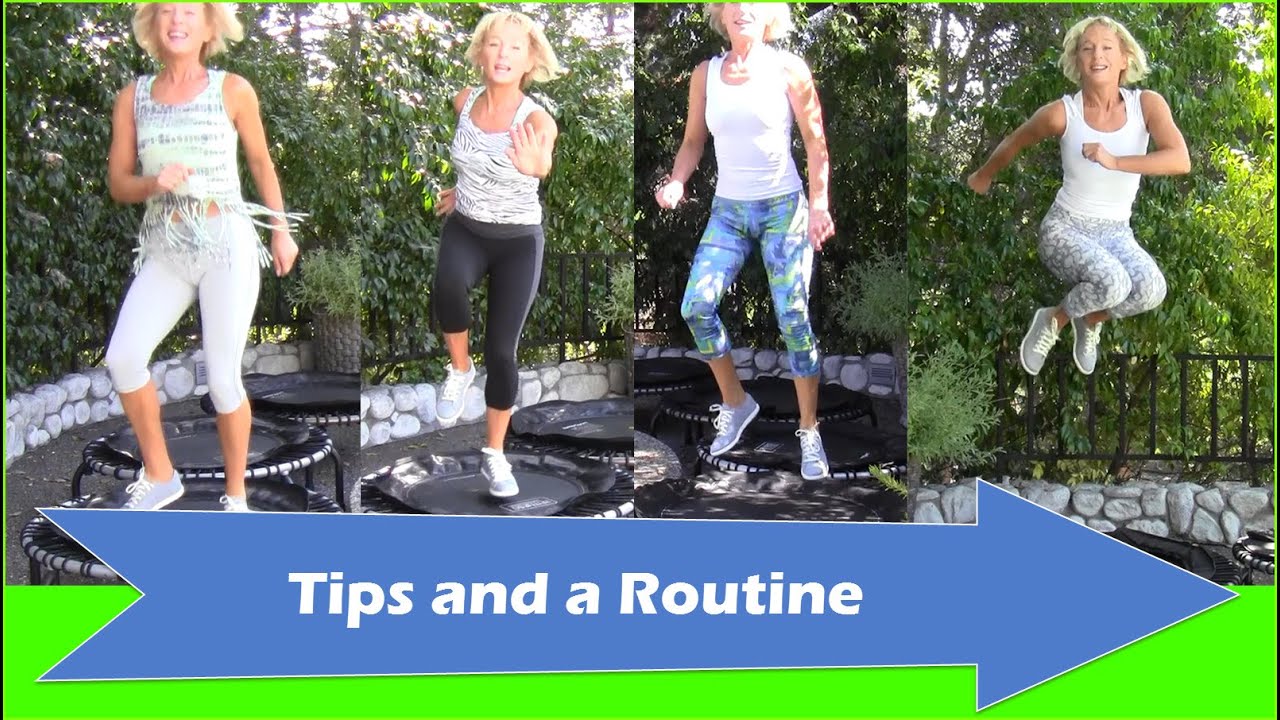 Burn More Calories than Jogging (Fitness Trampoline Rebounder)