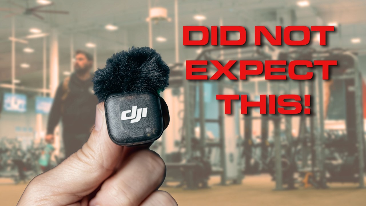 DJI Mic 3 vs Loud Gym – Real Audio Test
