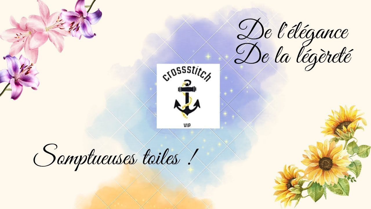 Unboxing 3/3 Vipcrossstitch #pointdecroix #crossstitch #stampedcrossstitch 