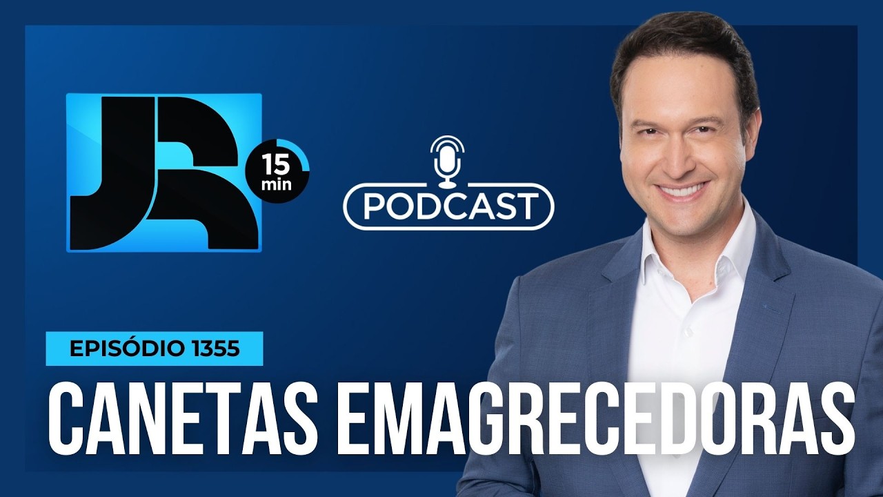 JR 15 Min #1355 | Mortes suspeitas e pancreatite: o novo alerta sobre as canetas