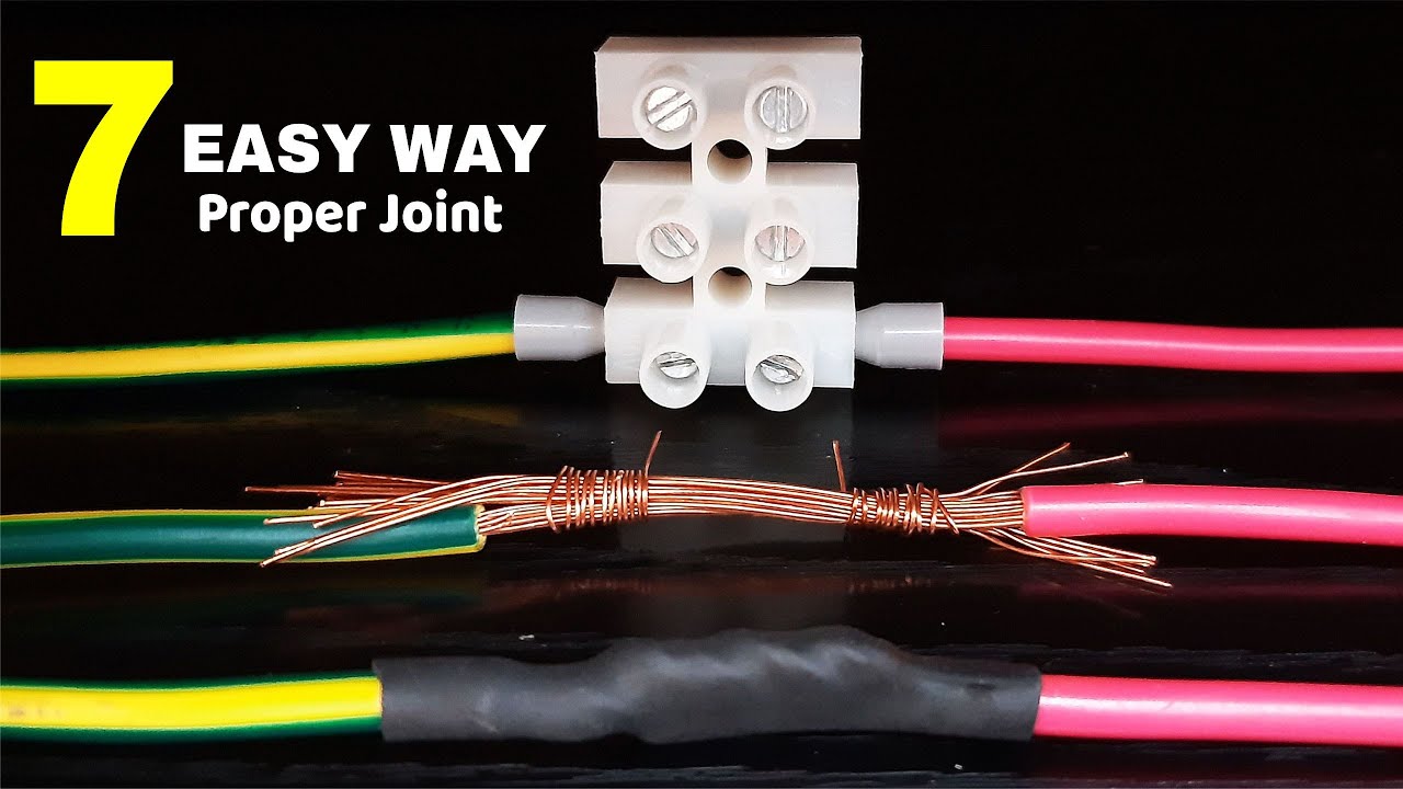 ¡7 maneras! ¡Cómo conectar los cables correctamente!
